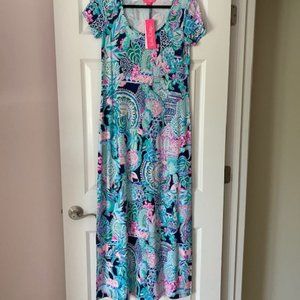 LILLY PULITZER WYNNE MAXI DRESS SMALL NWT